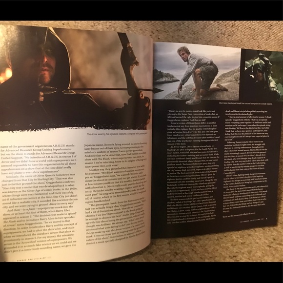Book (Softback): Arrow; Heroes and Villains - Picture 11 of 12